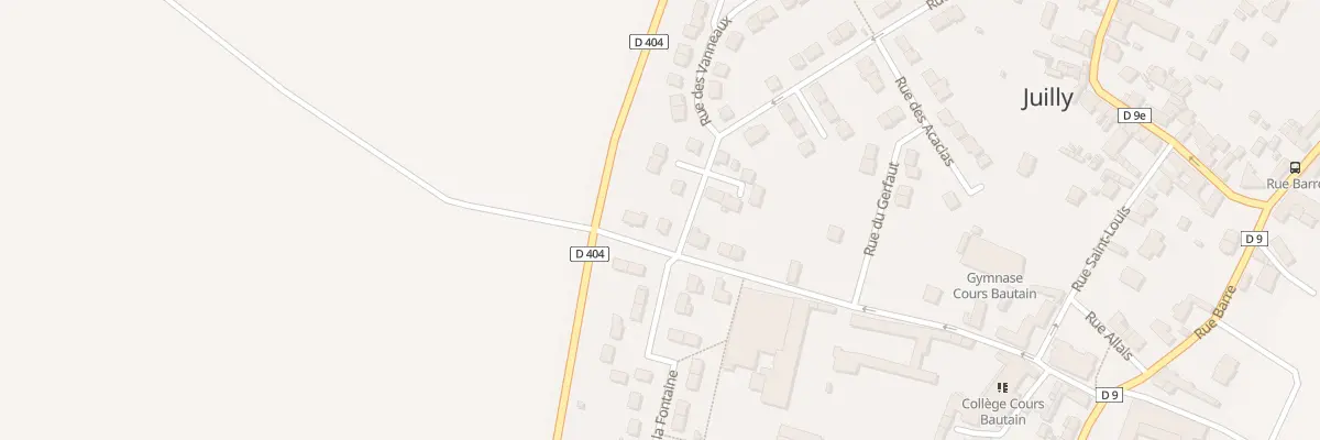 Plan du 16 Rue Sainte Marie à Juilly