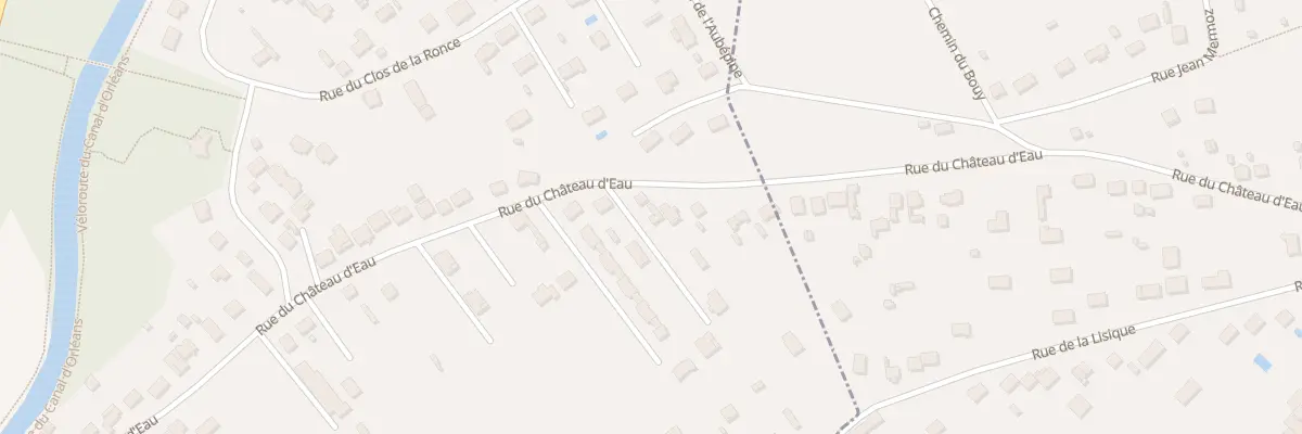 Plan du 658 Rue du Château d’Eau à Pannes