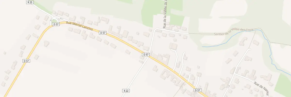 Plan du 156A Rue Marcel Lancino à Ablain-Saint-Nazaire