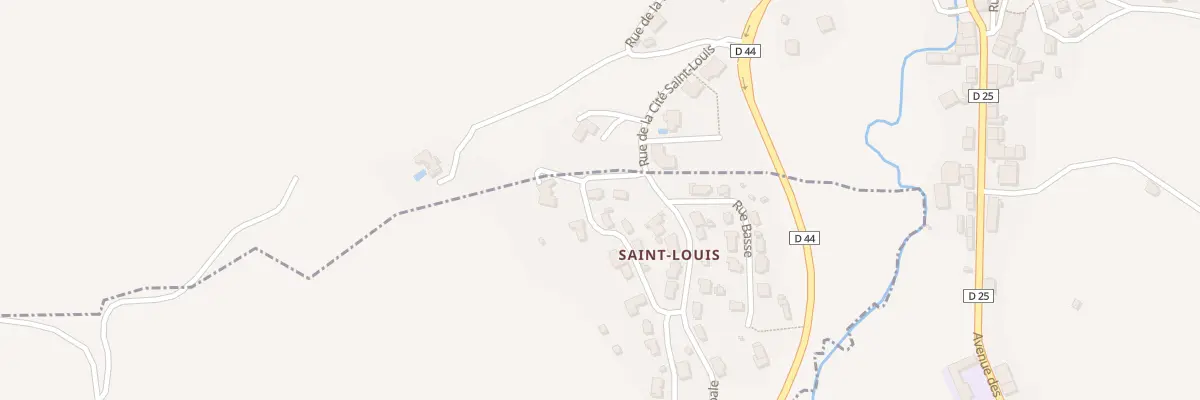 Plan du 5112 Saint Louis à Lestrade-et-Thouels