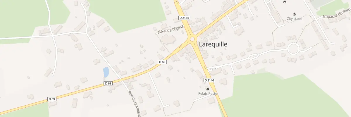 Plan du 7 Rte de Marcillat à Durdat-Larequille