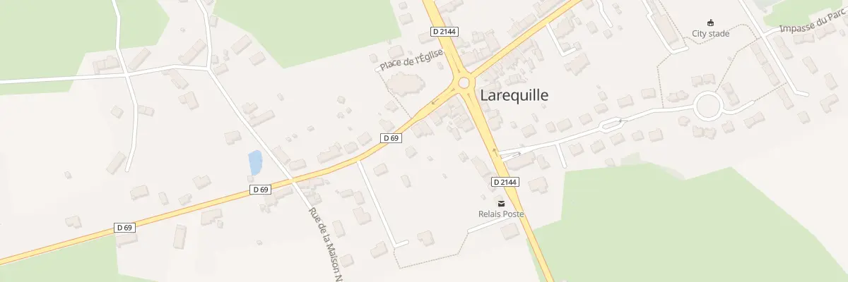 Plan du 9 Rte de Marcillat à Durdat-Larequille