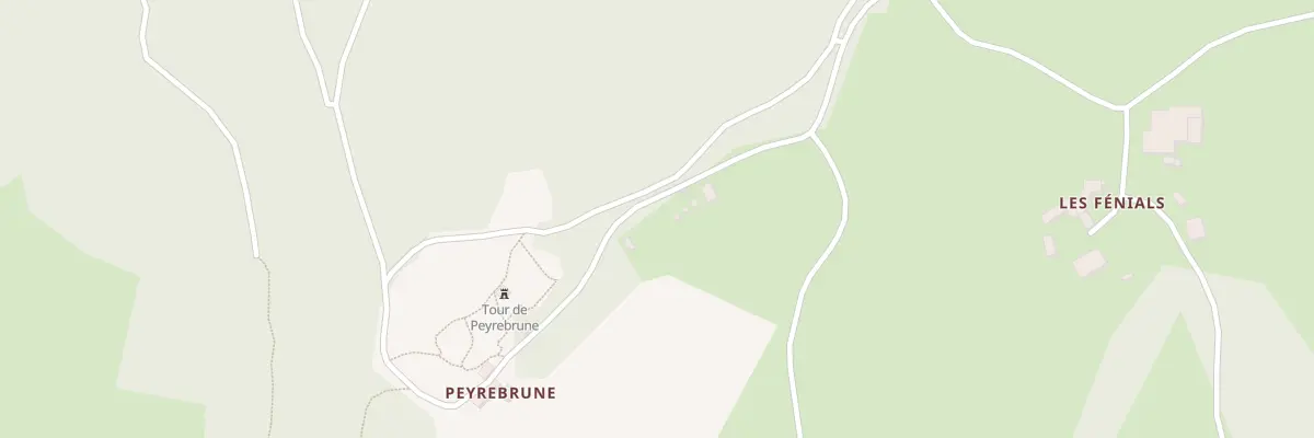 Plan du 5166A Peyrebrune à Alrance