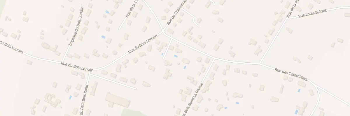 Plan du 10 Rue des Colombiers à Villemandeur