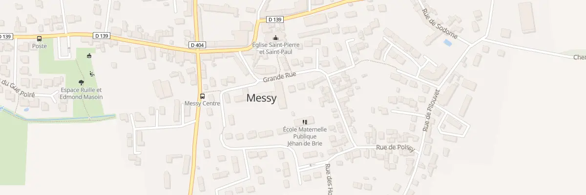Plan du 12 Rue Michel CHEVERRY à Messy