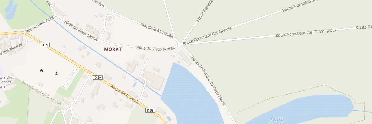 Plan du 11 Imp du Vieux Morat à Saint-Bonnet-Tronçais