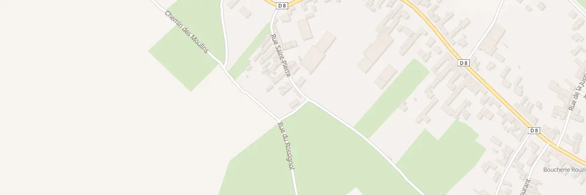 Plan du 18 Rue St Pierre à Bucquoy