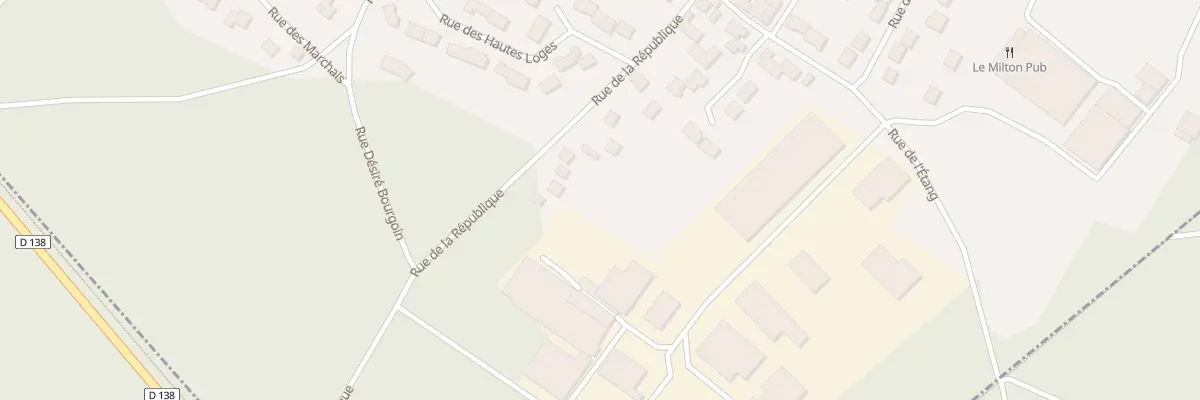 Plan du 71B Rue de la République à Bois-le-Roi