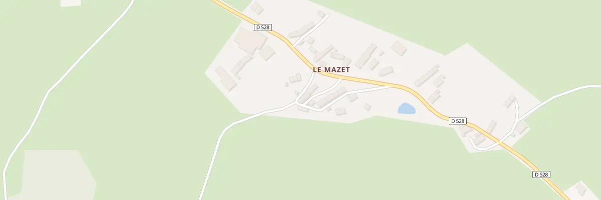 Plan du 5294 Le Mazet à Espinasse
