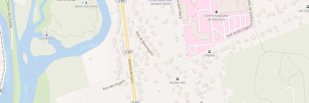 Plan du 27 Rue du Beauregard à Nemours