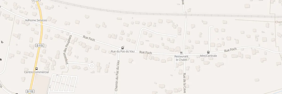 Plan du 27 Rue Foch à Chartrettes