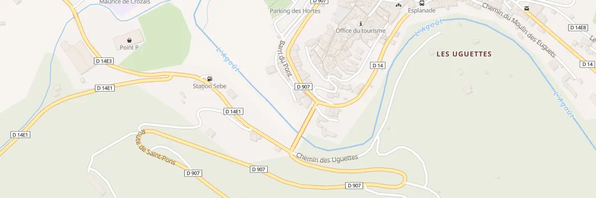 Plan du 160 Barri du Pont à La Salvetat-sur-Agout