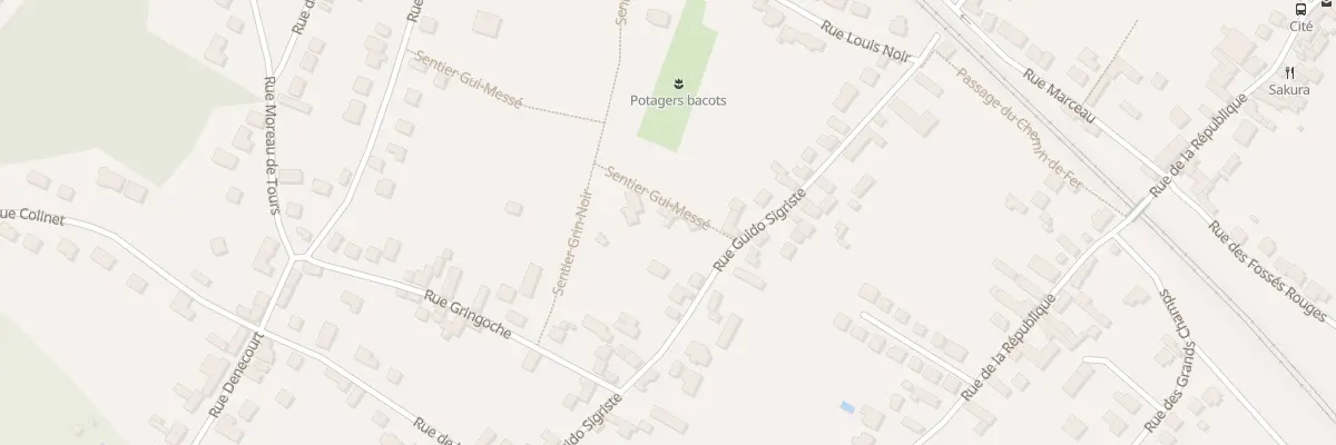Plan du 24 Rue Guido Sigriste à Bois-le-Roi