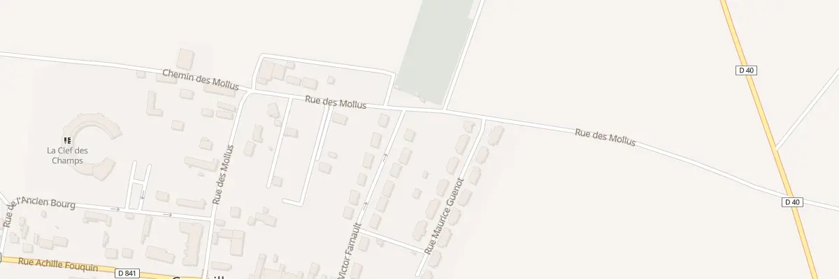 Plan du 22 Rue Victor Farnault à Corquilleroy