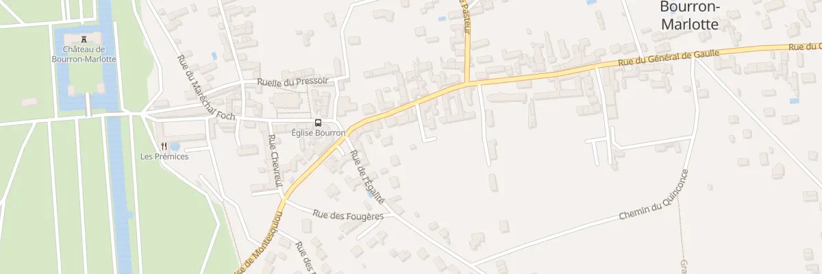Plan du 46 Rue du Gen de Gaulle à Bourron-Marlotte