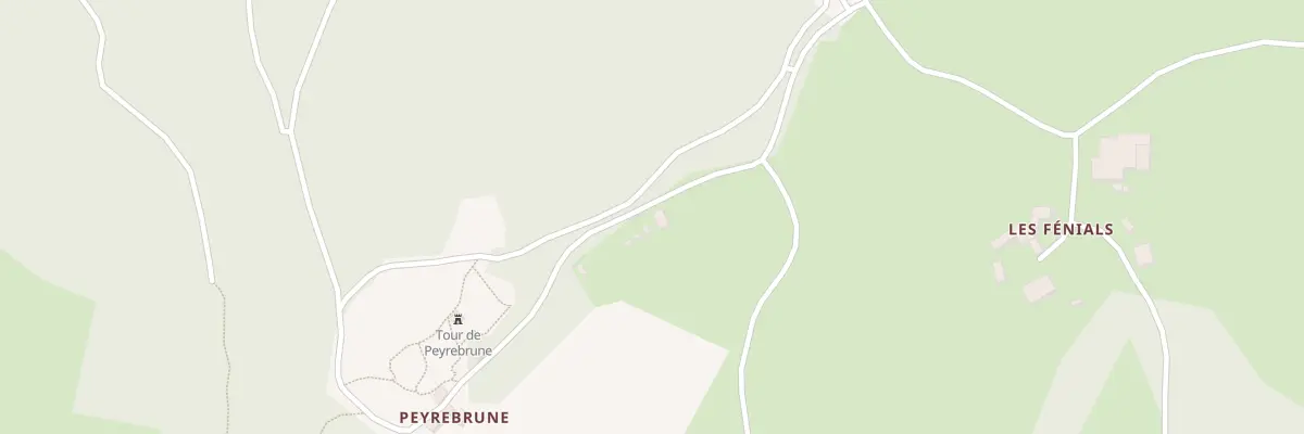 Plan du 5165C Peyrebrune à Alrance