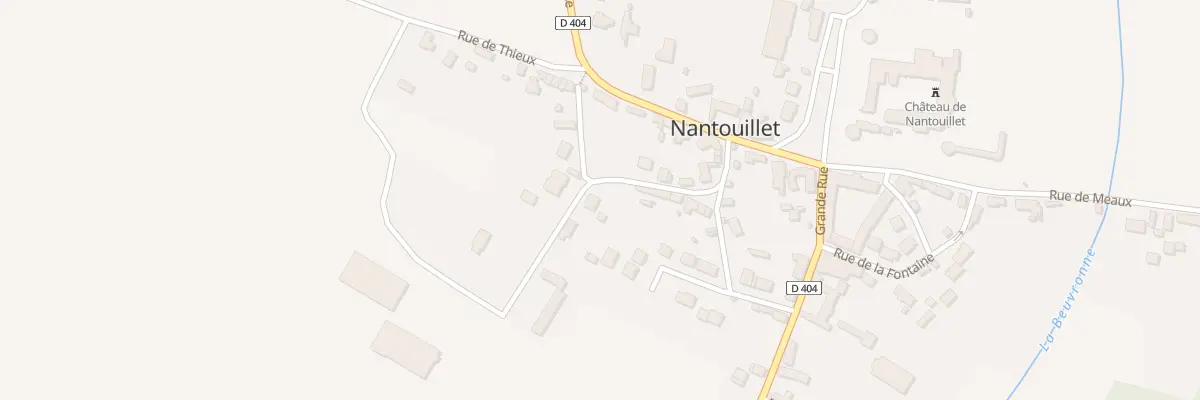Plan du 13B Rue des Ormeteaux à Nantouillet