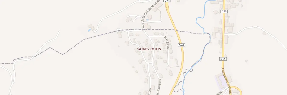 Plan du 5116 Saint Louis à Lestrade-et-Thouels