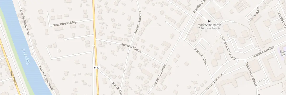 Plan du 9 Rue des Tilleuls à Nemours