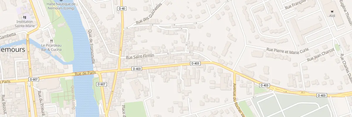 Plan du 47 Rue du Souvenir à Nemours