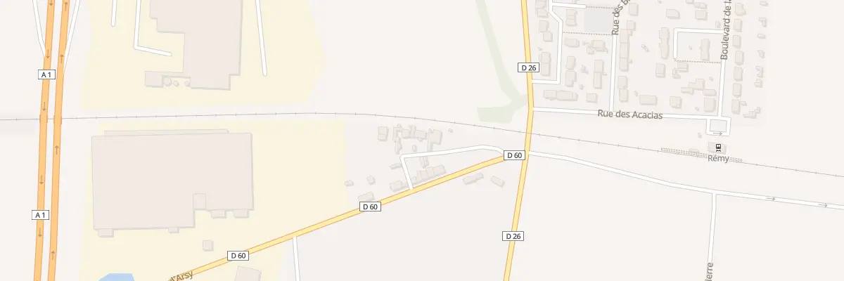 Plan du 91 Rue d’Arsy à Remy