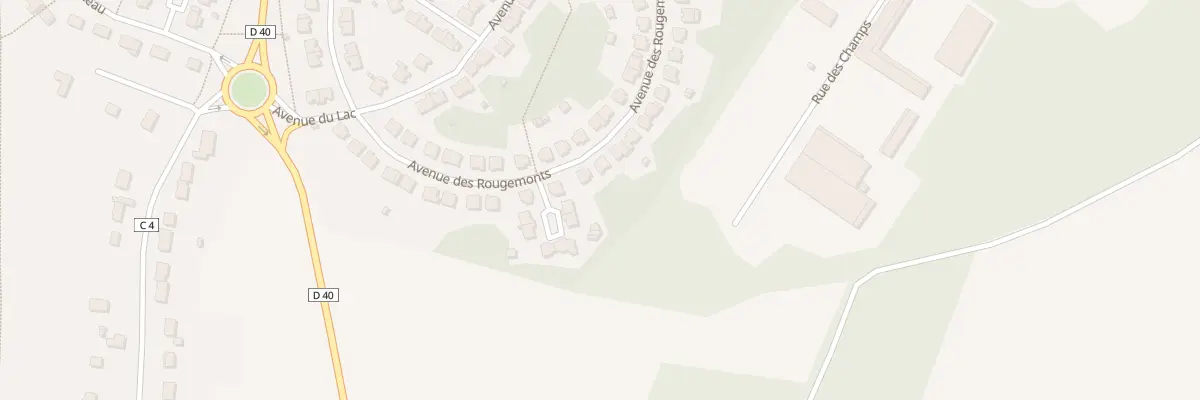 Plan du 32 Av des Rougemont à Moncourt-Fromonville