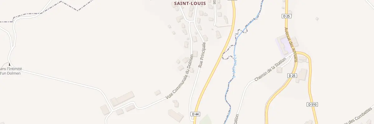 Plan du 5624A Saint Louis à Lestrade-et-Thouels