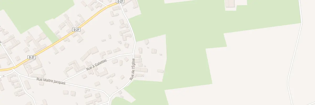 Plan du 5T Rue de l’Eglise à Puisieux