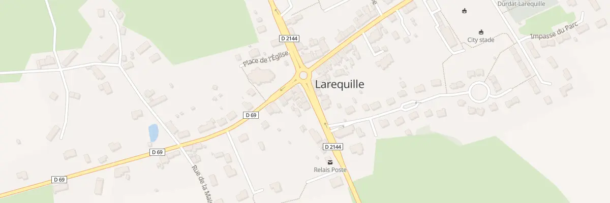 Plan du 6 Rte de Clermont à Durdat-Larequille