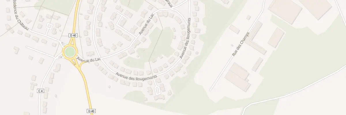 Plan du 19 Av des Rougemont à Moncourt-Fromonville