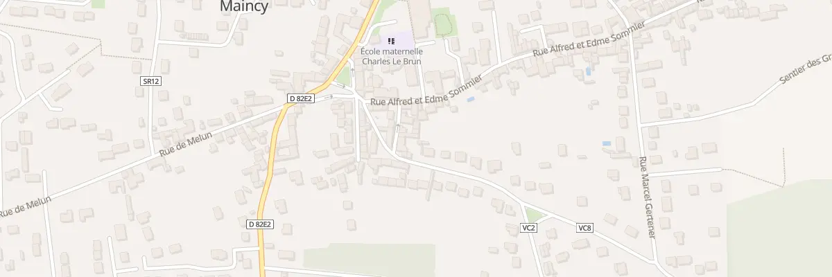 Plan du 5 Rue Traversière à Maincy