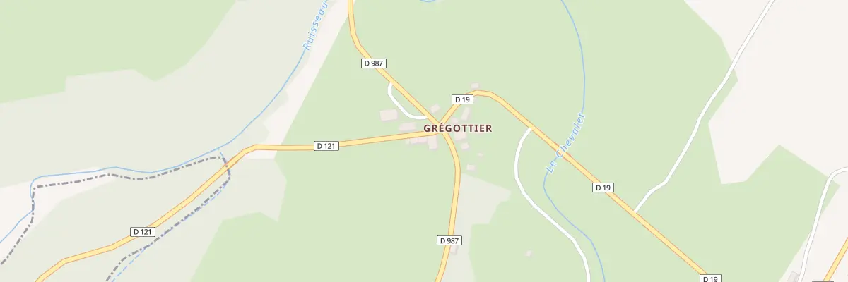 Plan du 5045 Gregottier à Miremont