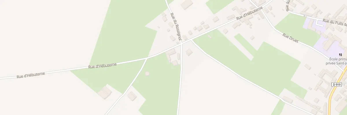 Plan du 31 Rue d’Hébuterne à Bucquoy