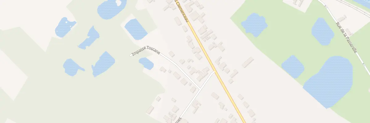 Plan du 585 Rue des Eplaines à Beuvry