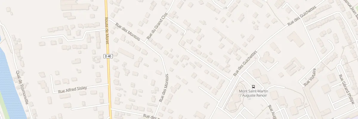 Plan du 15 Rue du Dix Neuf Mars 1962 à Nemours