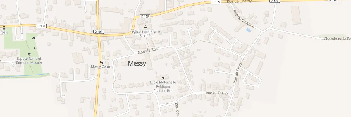 Plan du 20 Rue Michel CHEVERRY à Messy