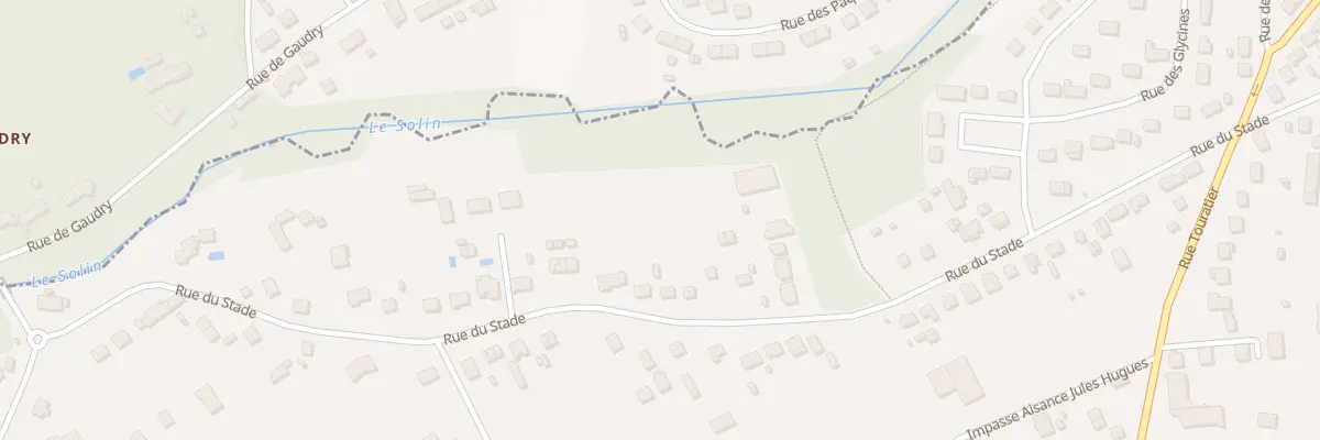 Plan du 76 Rue du Stade à Villemandeur