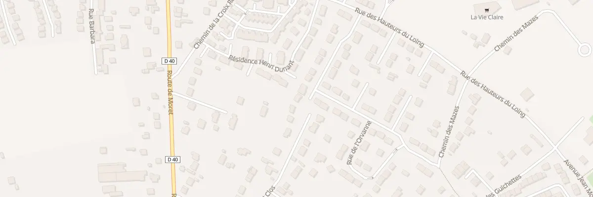 Plan du 16 Rue de la Cléry à Nemours