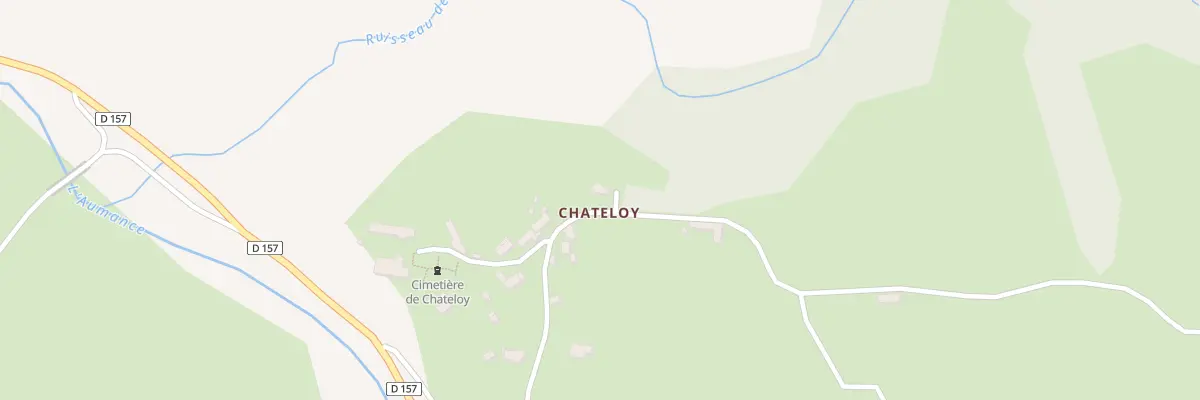 Plan du 2 Ham de Chateloy à Hérisson