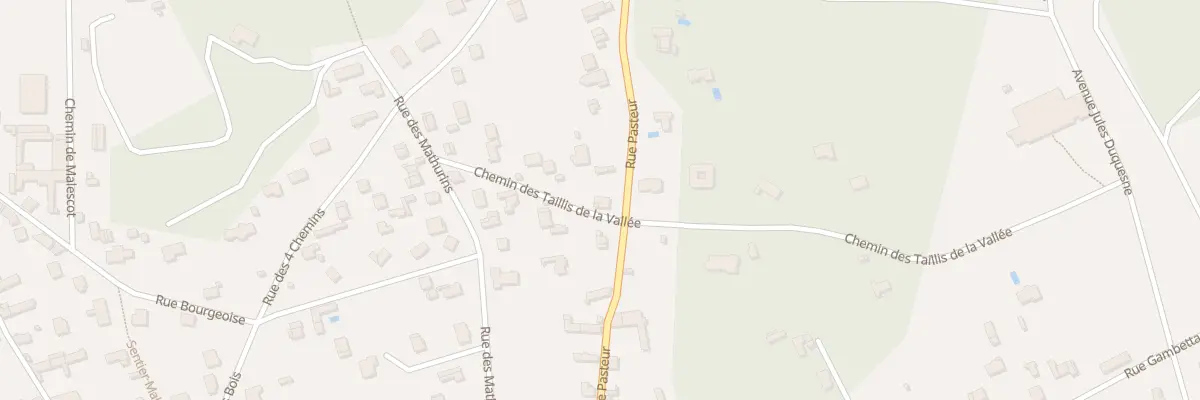 Plan du 55 Rue Pasteur à Bourron-Marlotte