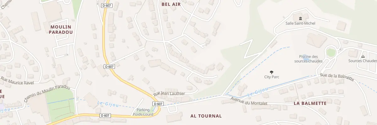 Plan du 11 Rue Plein Soleil à Lacaune