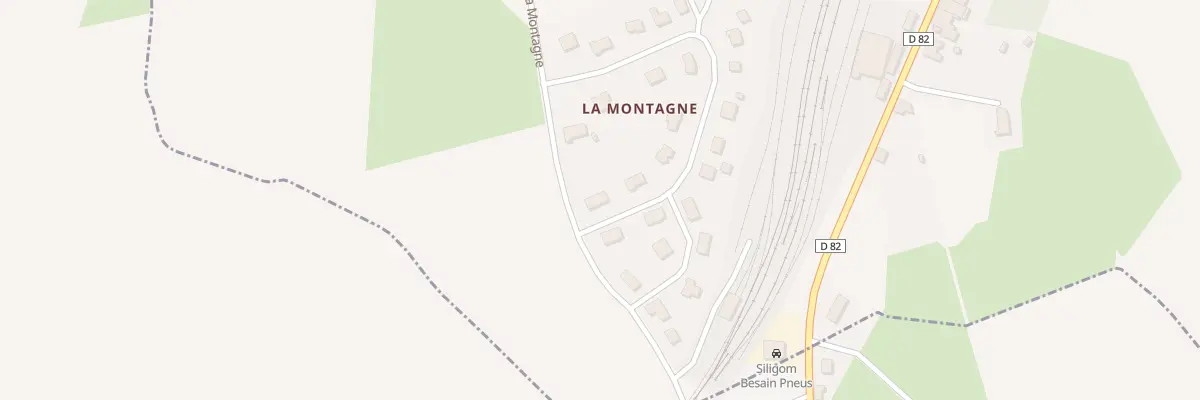 Plan du 5319 Gare de Laqueuille à Saint-Julien-Puy-Lavèze