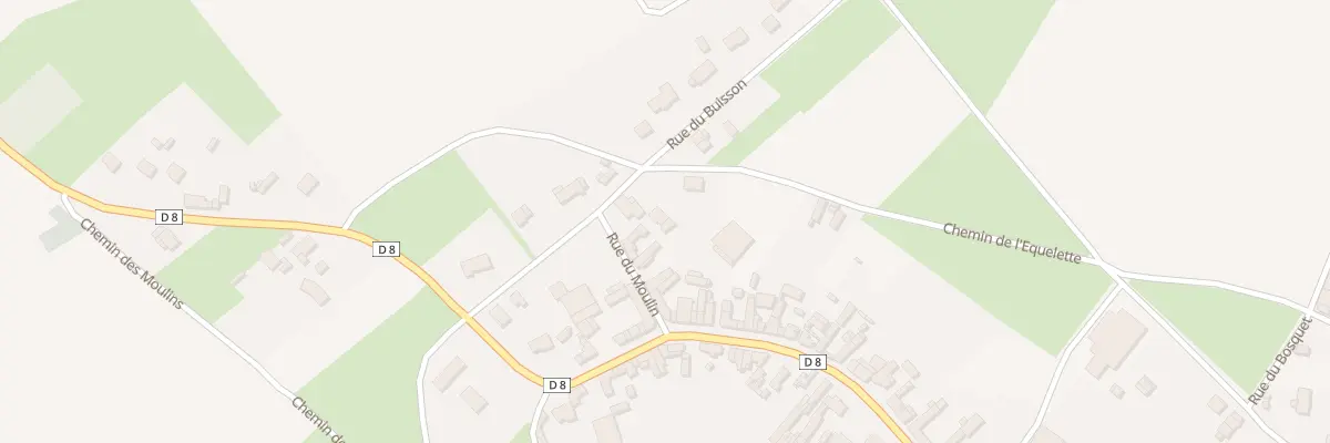 Plan du 86B Rue du Moulin à Bucquoy