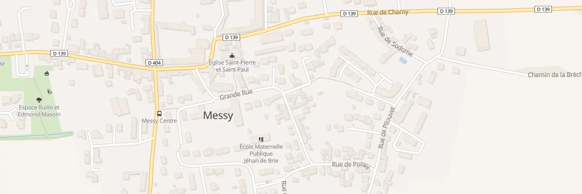 Plan du 23 Rue Michel CHEVERRY à Messy