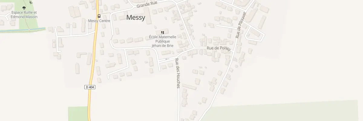 Plan du 5 Rue des Houches à Messy