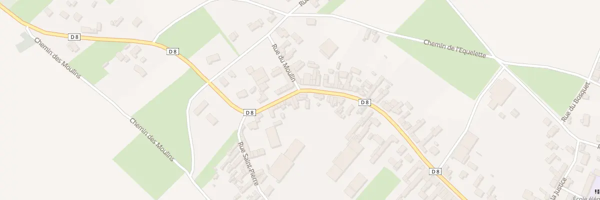 Plan du 67 Rue du Moulin à Bucquoy