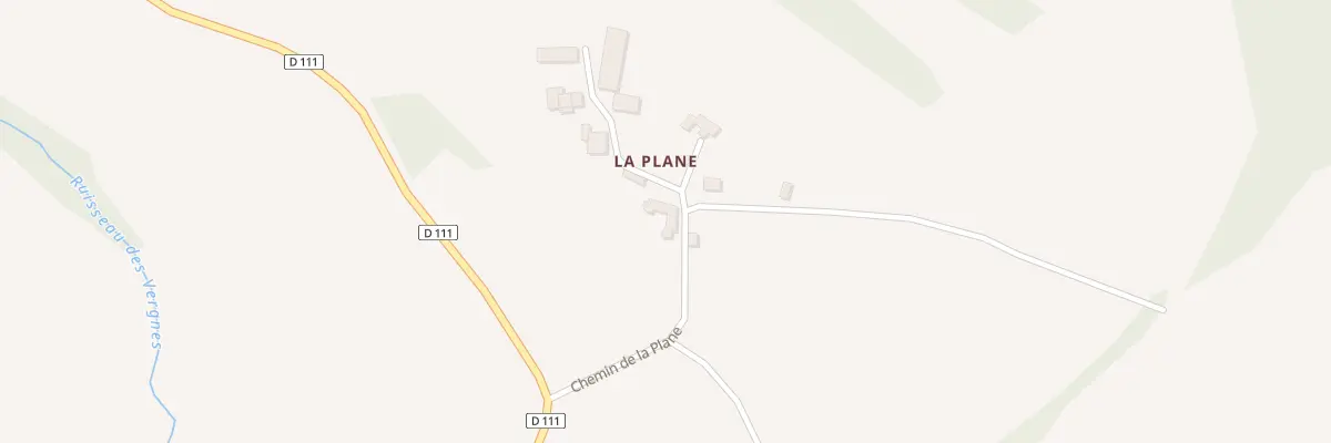 Plan du 5259 La Plane à Saint-Amans-des-Cots