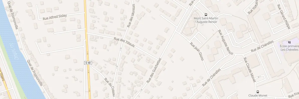 Plan du 17 Rue des Tilleuls à Nemours