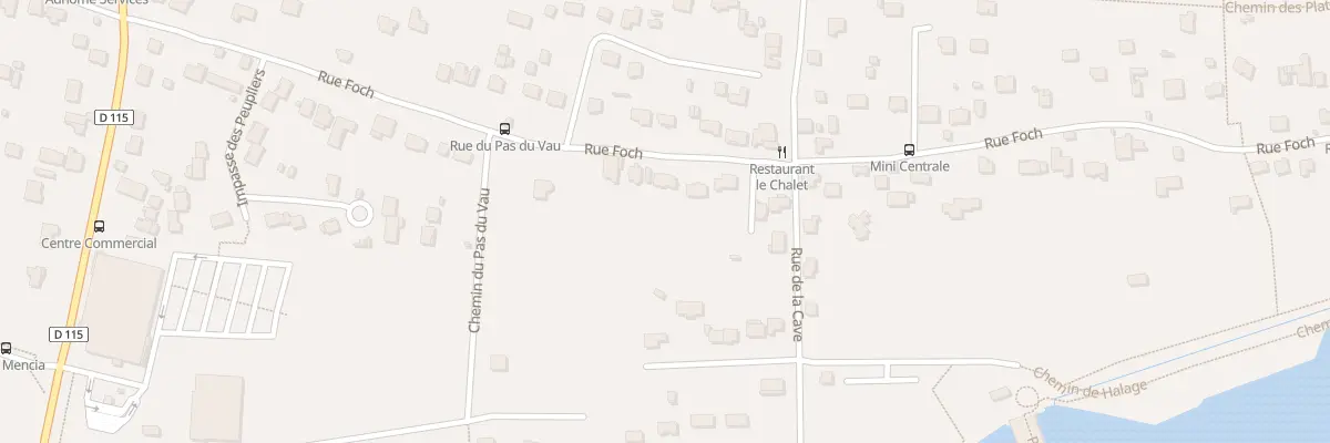 Plan du 30 Rue Foch à Chartrettes