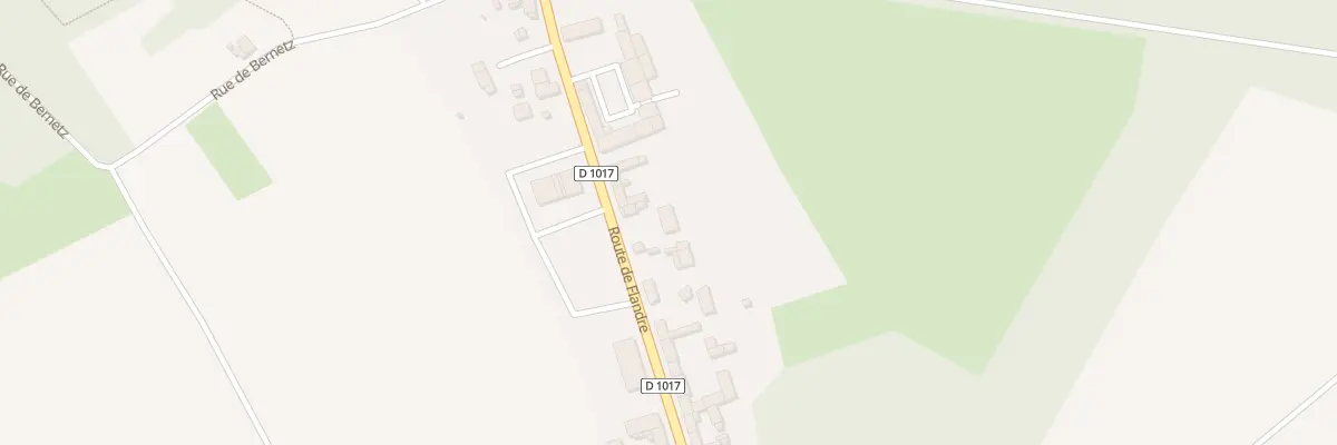 Plan du 24 Rte de Flandre à Cuvilly